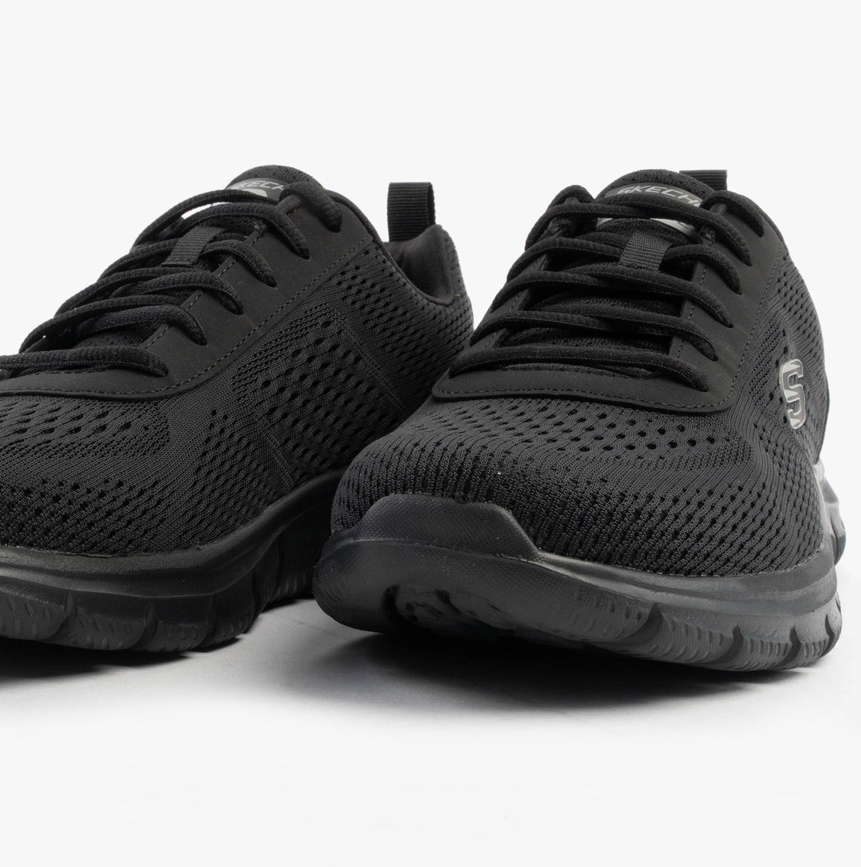 Skechers 232758/BBK TRACK - LESHUR Mens Trainers Black