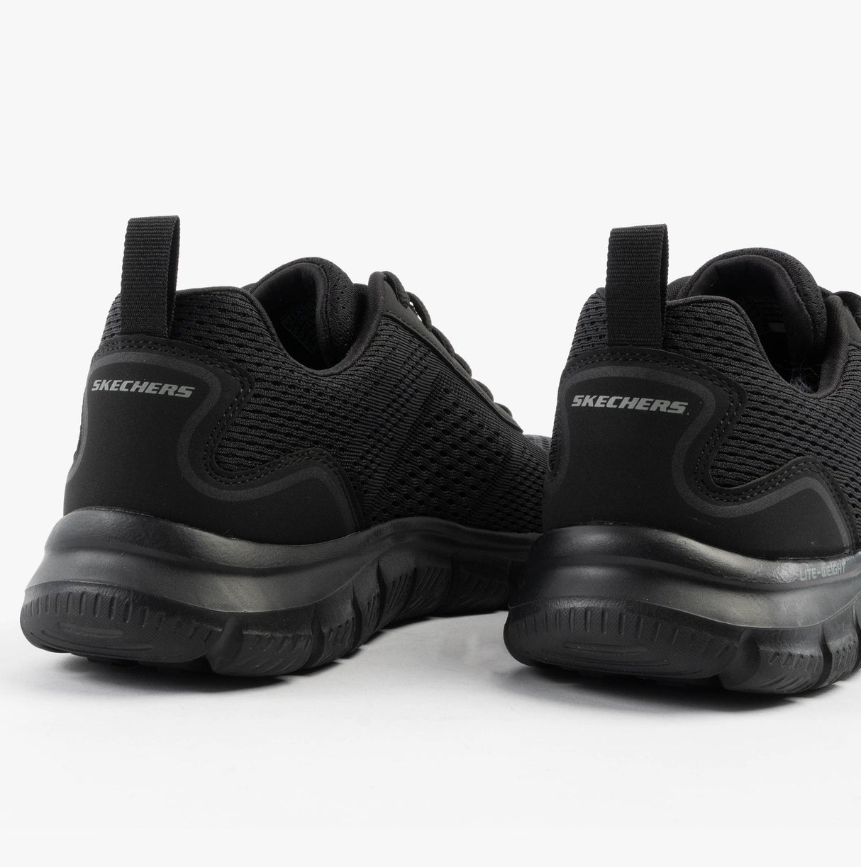 Skechers 232758/BBK TRACK - LESHUR Mens Trainers Black