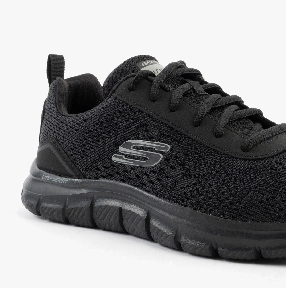Skechers 232758/BBK TRACK - LESHUR Mens Trainers Black