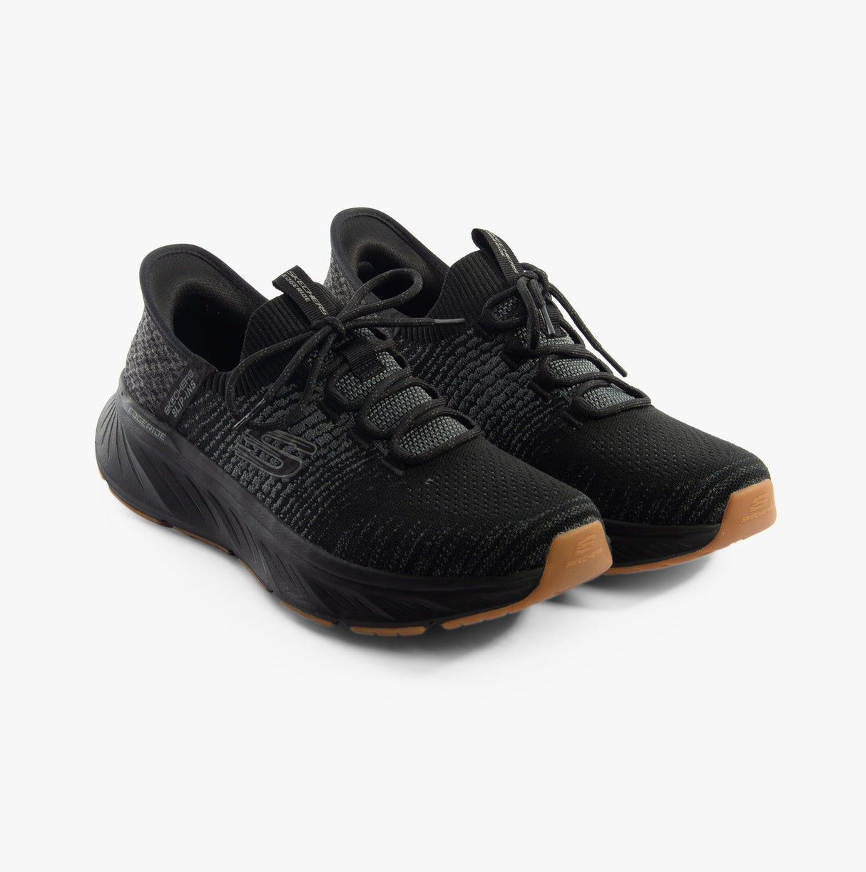 Skechers 232932/BBK EDGERIDE - RAYGO Mens Trainers Black