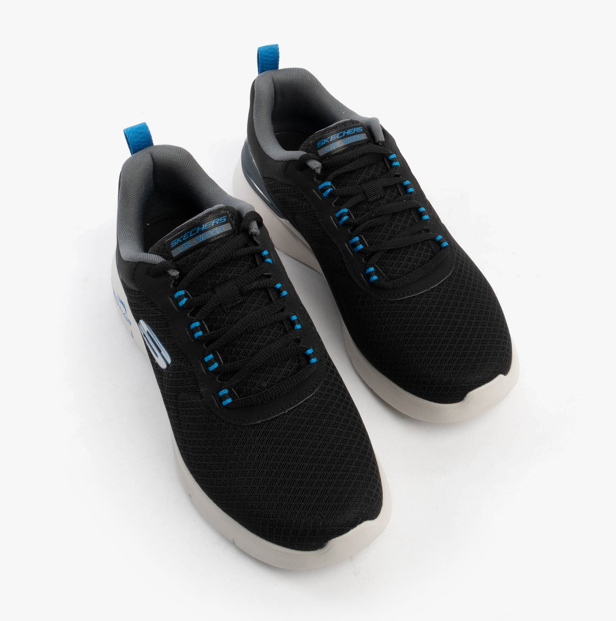 Skechers 232971/BKBL SKECH-AIR DYNAMIGHT 2.0 - DUR Mens Trainers Black/Blue