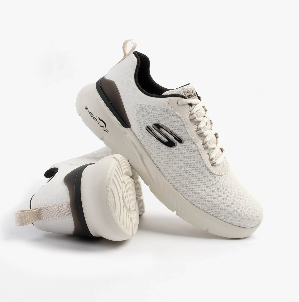 Skechers 232971/NTBK SKECH-AIR DYNAMIGHT 2.0 - DUR Mens Trainers Natural/Black