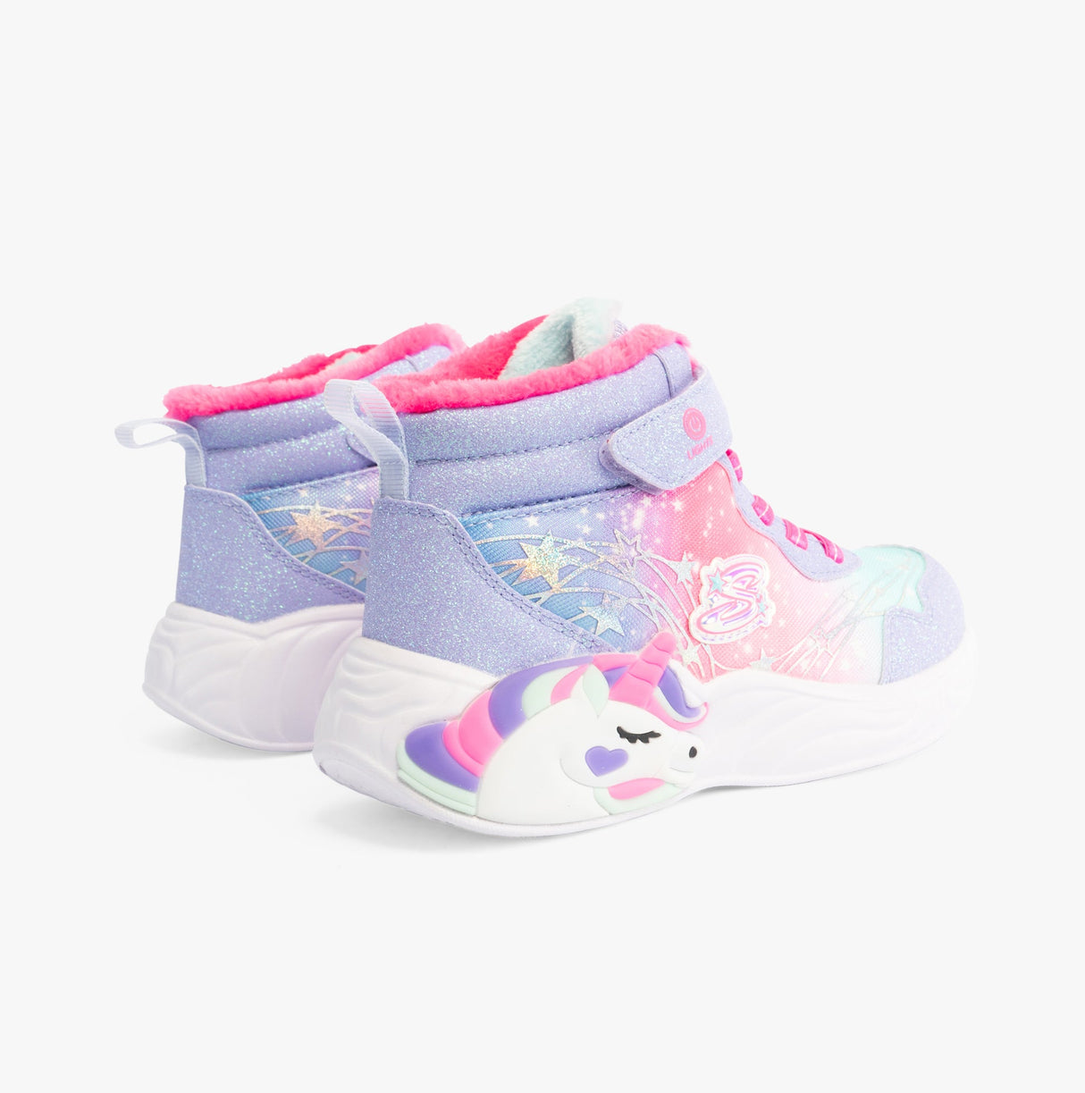 Skechers 303057L/LVHP UNICORN DREAMS - MAGICAL COVE Girls Trainers Lavender/Hot Pink