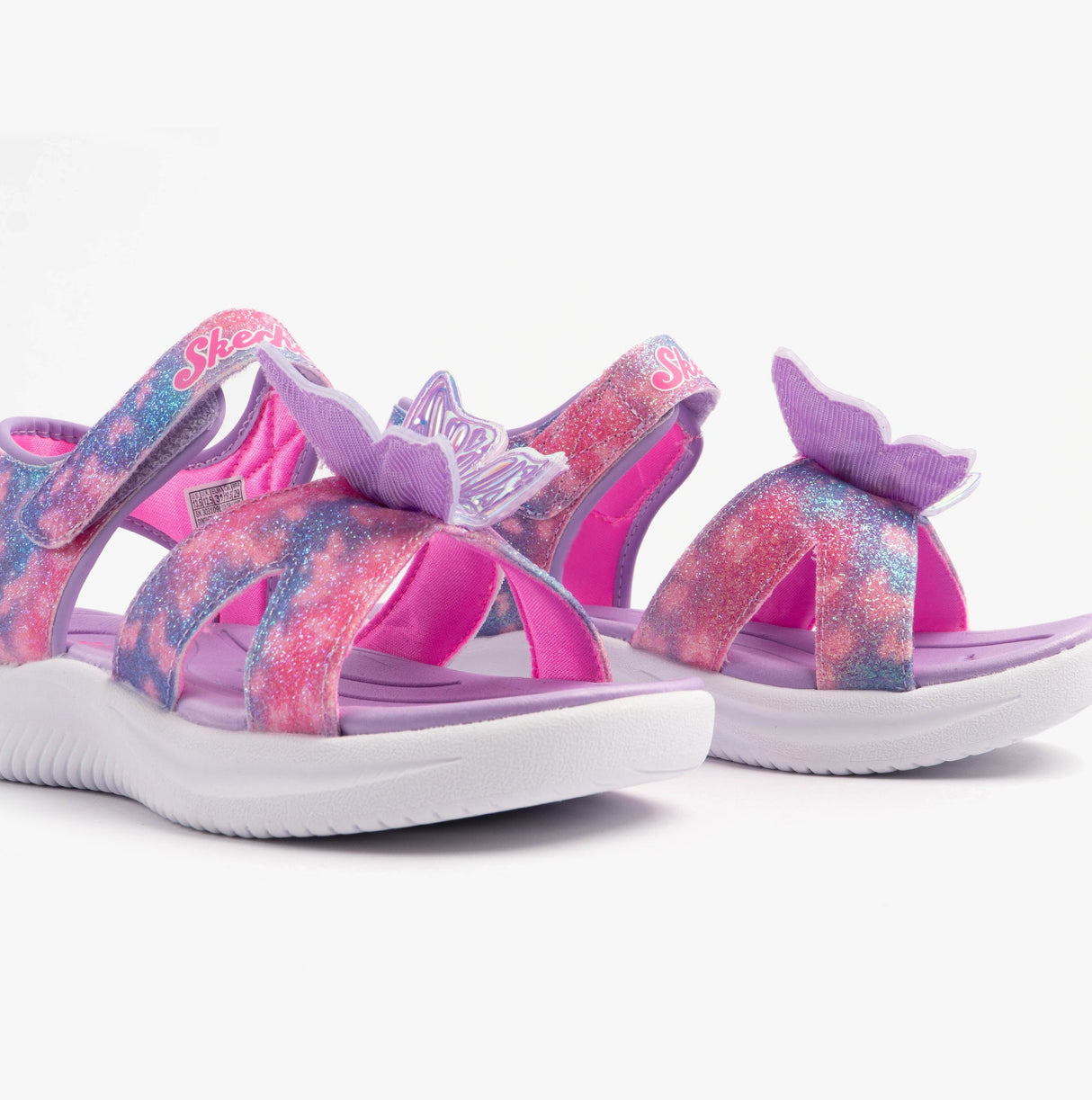 Skechers 303109L/LVMT JUMPSTERS - BUTTERFLY BRIGHTS Girls Sandals Lavender/Multi