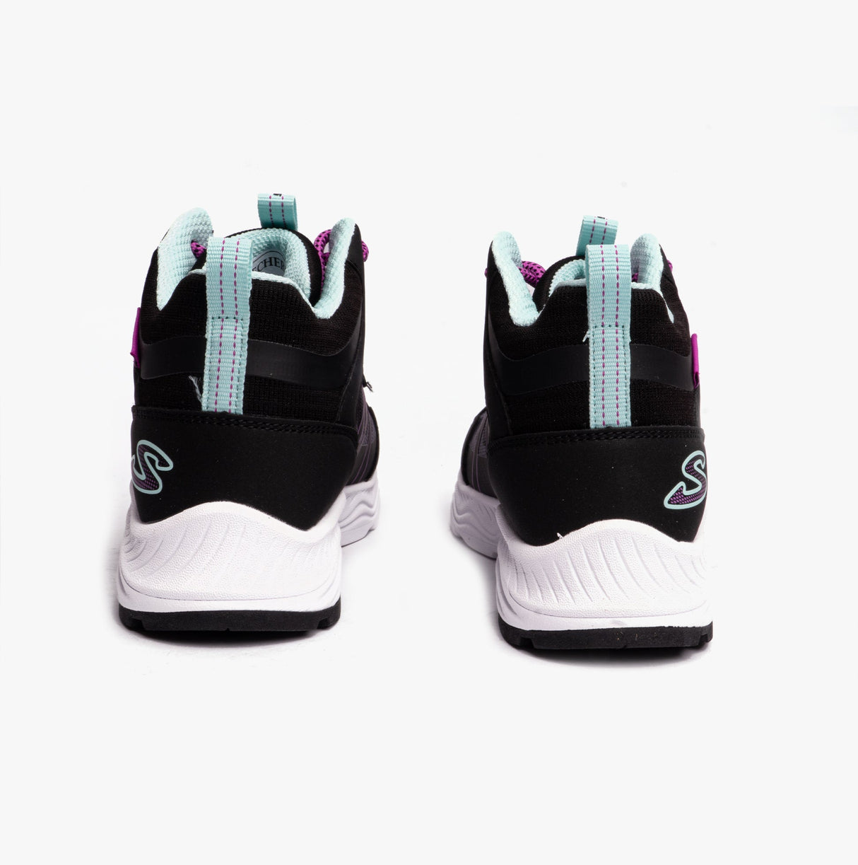 Skechers 303417L/BKAQ ADVENTURE BLITZ - FUN PURSUIT Girls Sport Black/Aqua