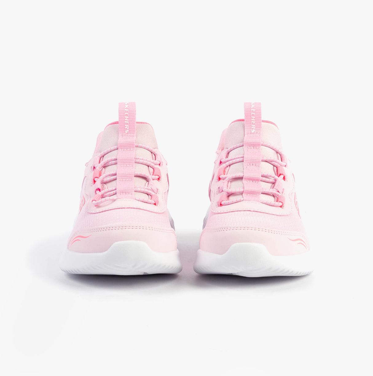 Skechers 303585L/LTPK BOUNDER - SIMPLE CUTE Girls Trainers Light Pink