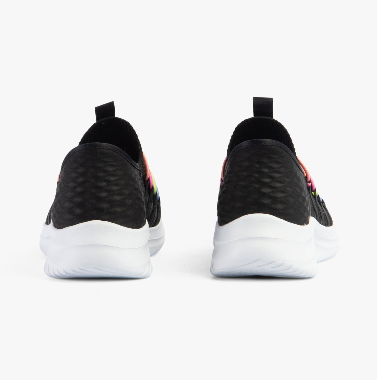 Skechers 303824L/BKMT ULTRA FLEX 3.0 - BUNGEE FUN Girls Trainers Black/Multi