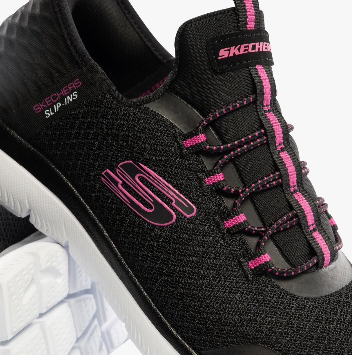 Skechers 303919L/BLK SUMMITS Girls Trainers Black