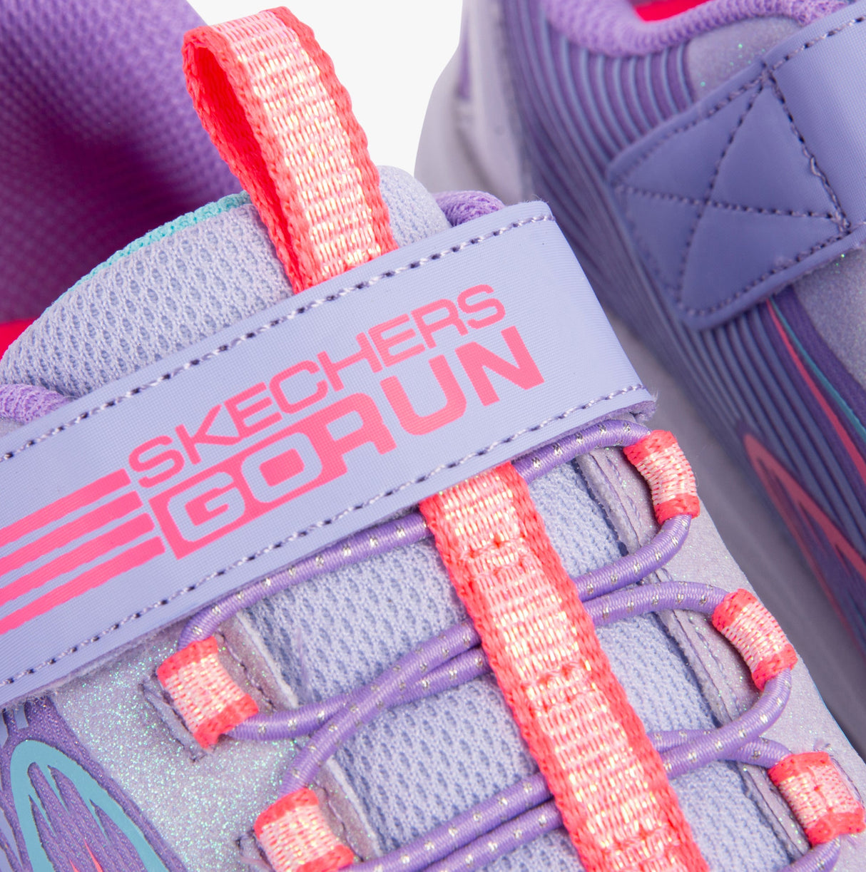 Skechers 303920L/LVMT GO-RUN-ACCELERATE Girls Trainers Lavender/Multi