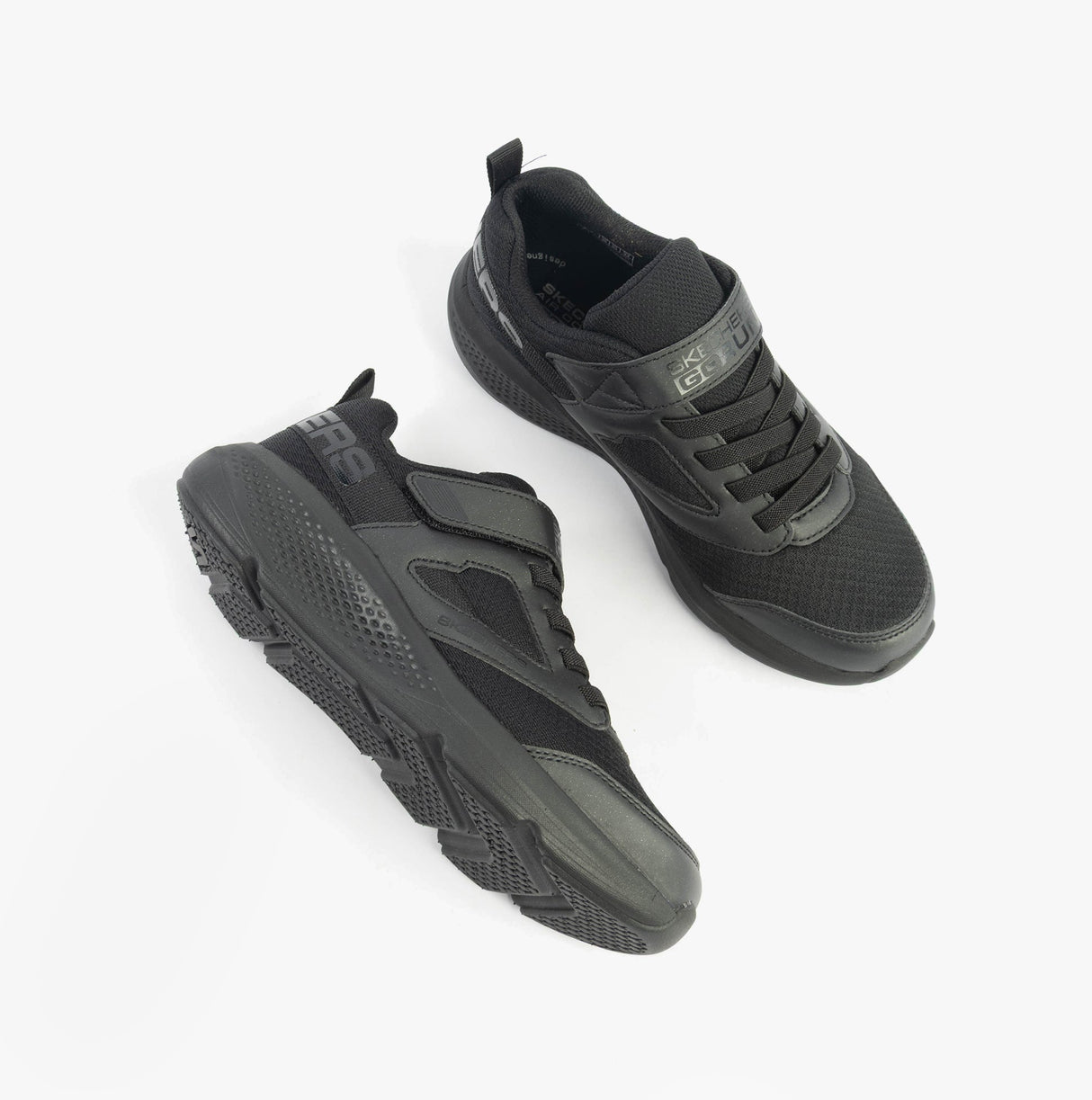 Skechers 303932L/BBK GO RUN ELEVATE - SPORTY SPECT Girls Trainers Black