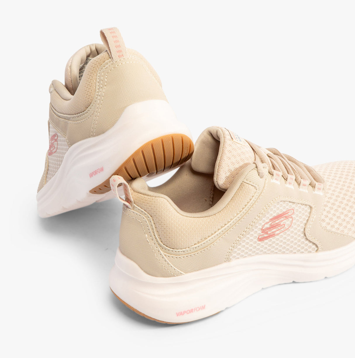 Skechers 303937L/NAT VAPOR FOAM - LASTING MOMENT Girls Trainers Natural