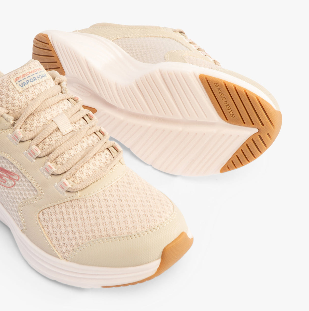 Skechers 303937L/NAT VAPOR FOAM - LASTING MOMENT Girls Trainers Natural