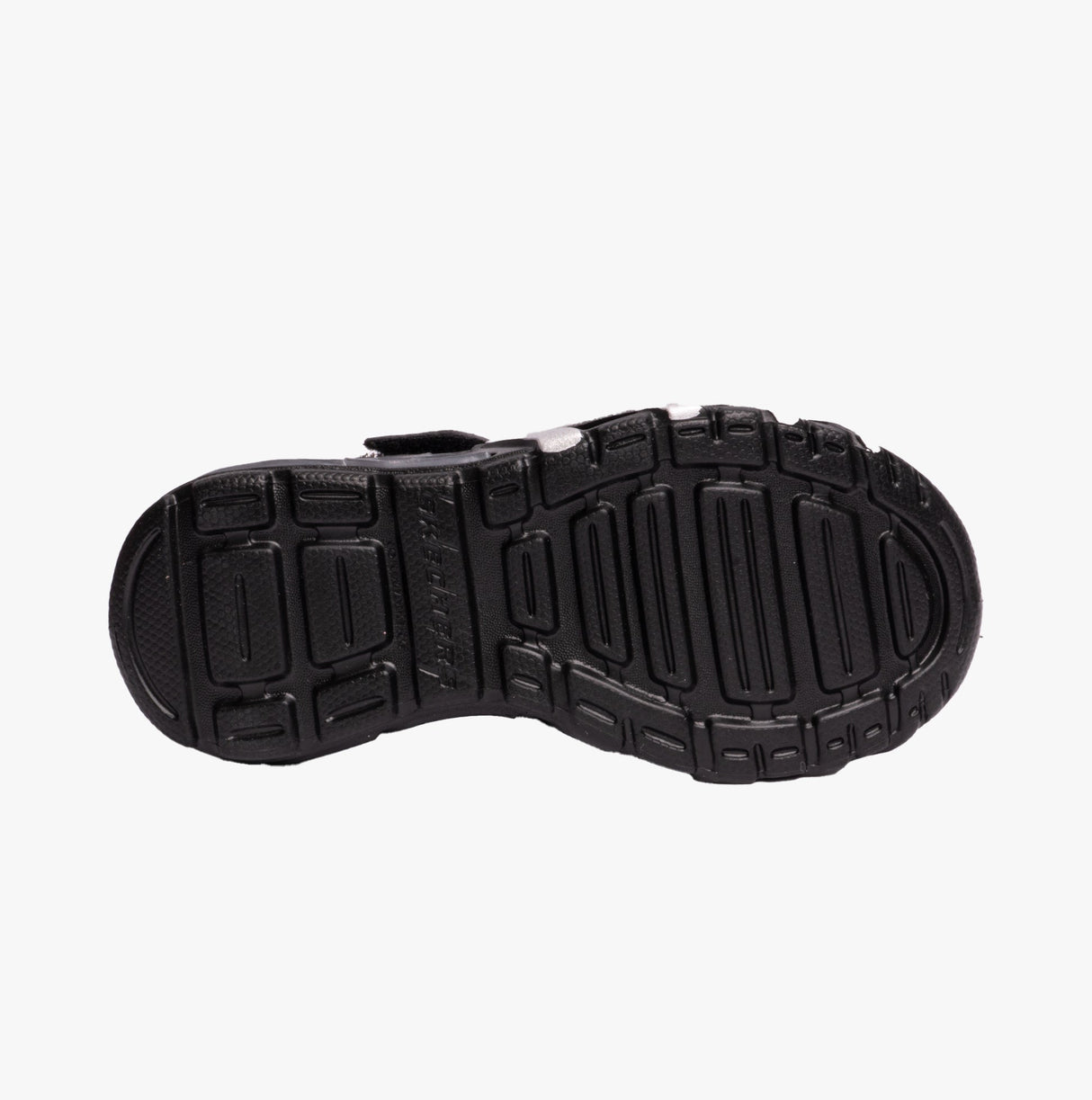 Skechers 400138L/BKSL FLEX-GLOW BOLT Boys Sport Black/Sliver