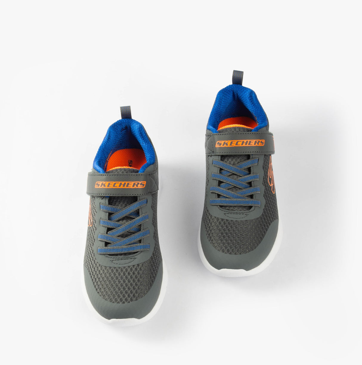 Skechers 403818L/CCBL MICROSPEC MAX - VAPTIX Boys Trainers Charcoal/Blue