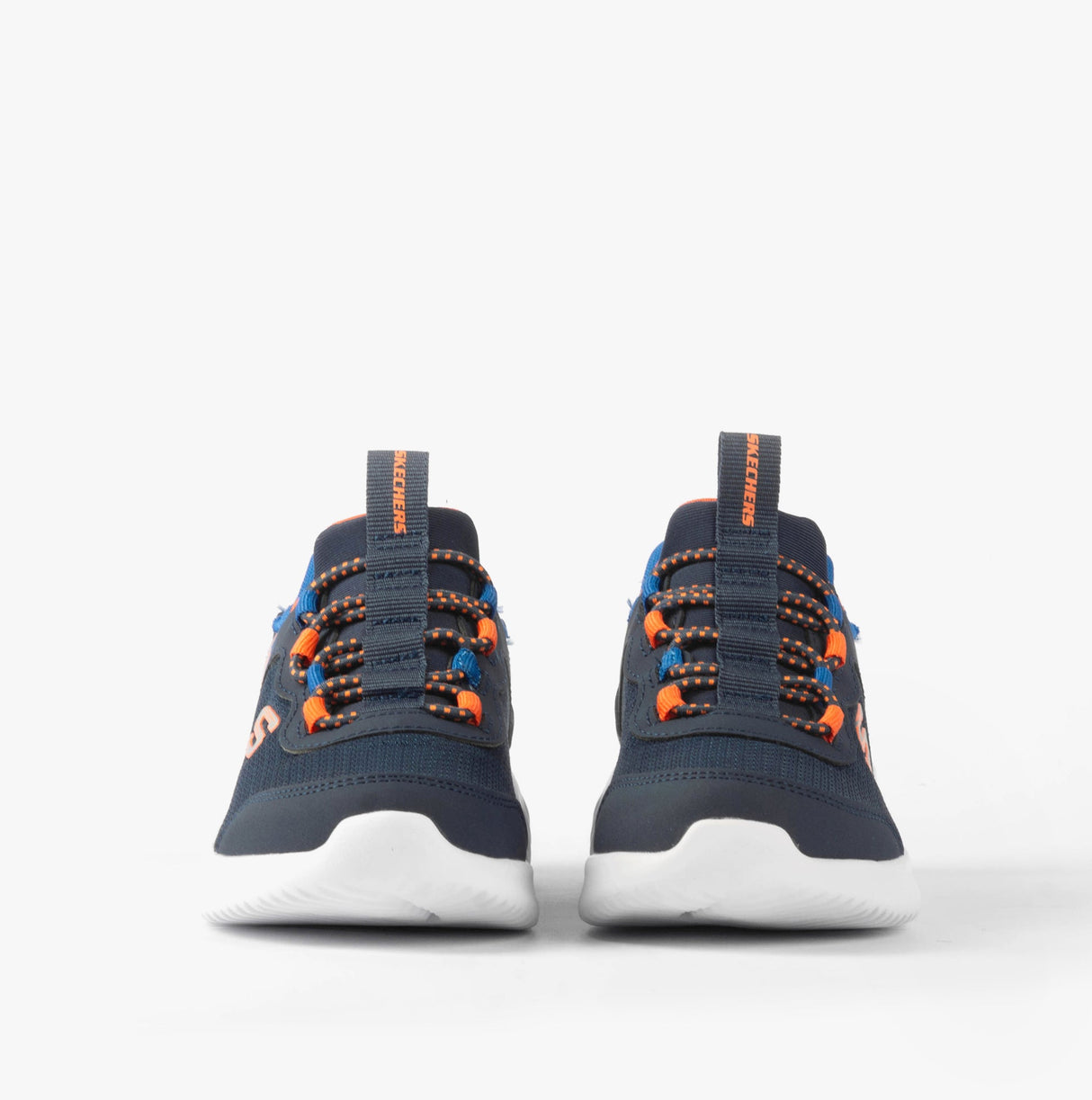 Skechers 403822L/NVBL BOUNDER - BRISK-BURST Boys Trainers Navy