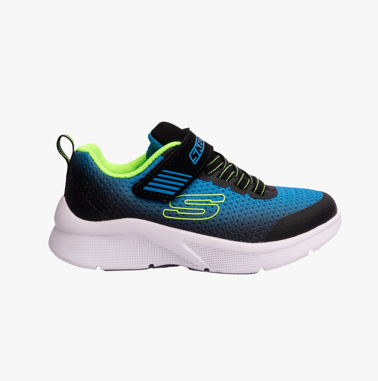 Skechers 403826L/BBLM MICROSPEC - ZORVA Boys Sport Blk/Blue/Lime