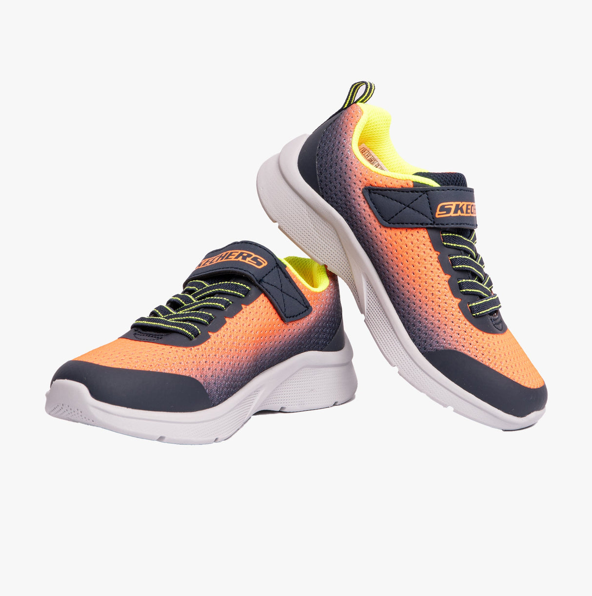 Skechers 403826L/ORNV MICROSPEC - ZORVA Boys Sport Orange/Navy