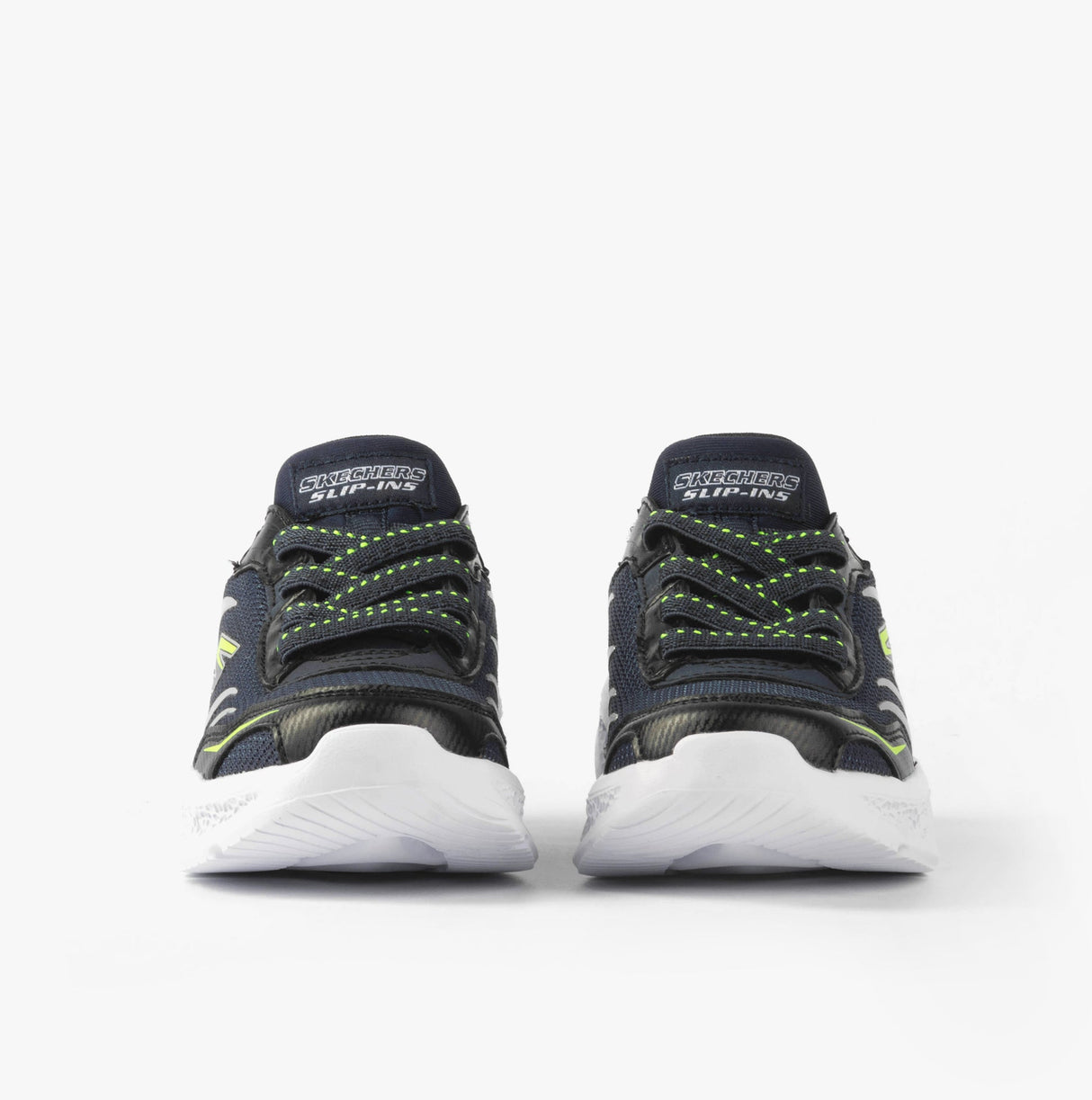 Skechers 403848L/NVBK METEOR-LIGHTS-BRISK-BEAMS Boys Trainers Navy/Black