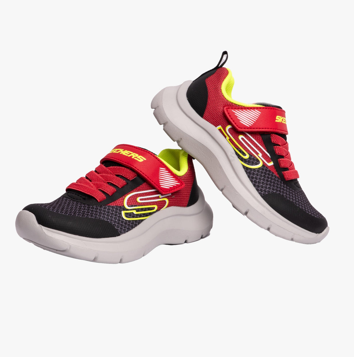 Skechers 403879L/RDBK SKECH FAST - SOLAR-SQUAD Boys Sport Red/Black