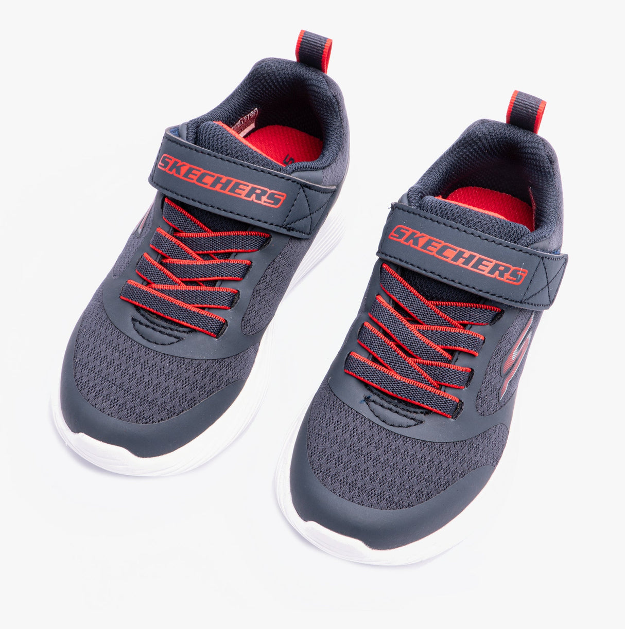 Skechers 405095L/NVRD GO RUN 400 V2 Boys Trainers Navy/Red