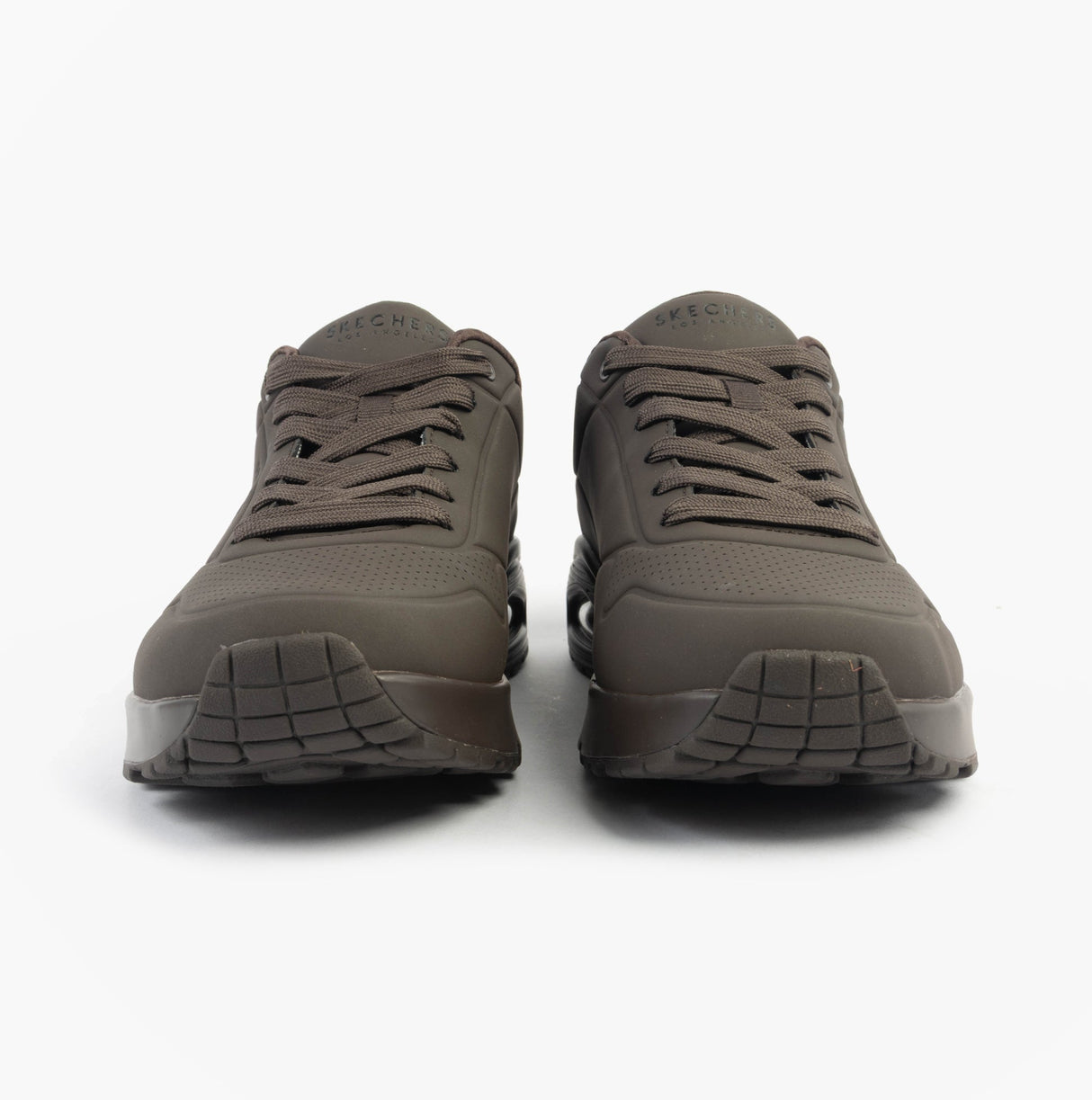 Skechers 52458/CHOC UNO - STAND ON AIR Mens Trainers Chocolate