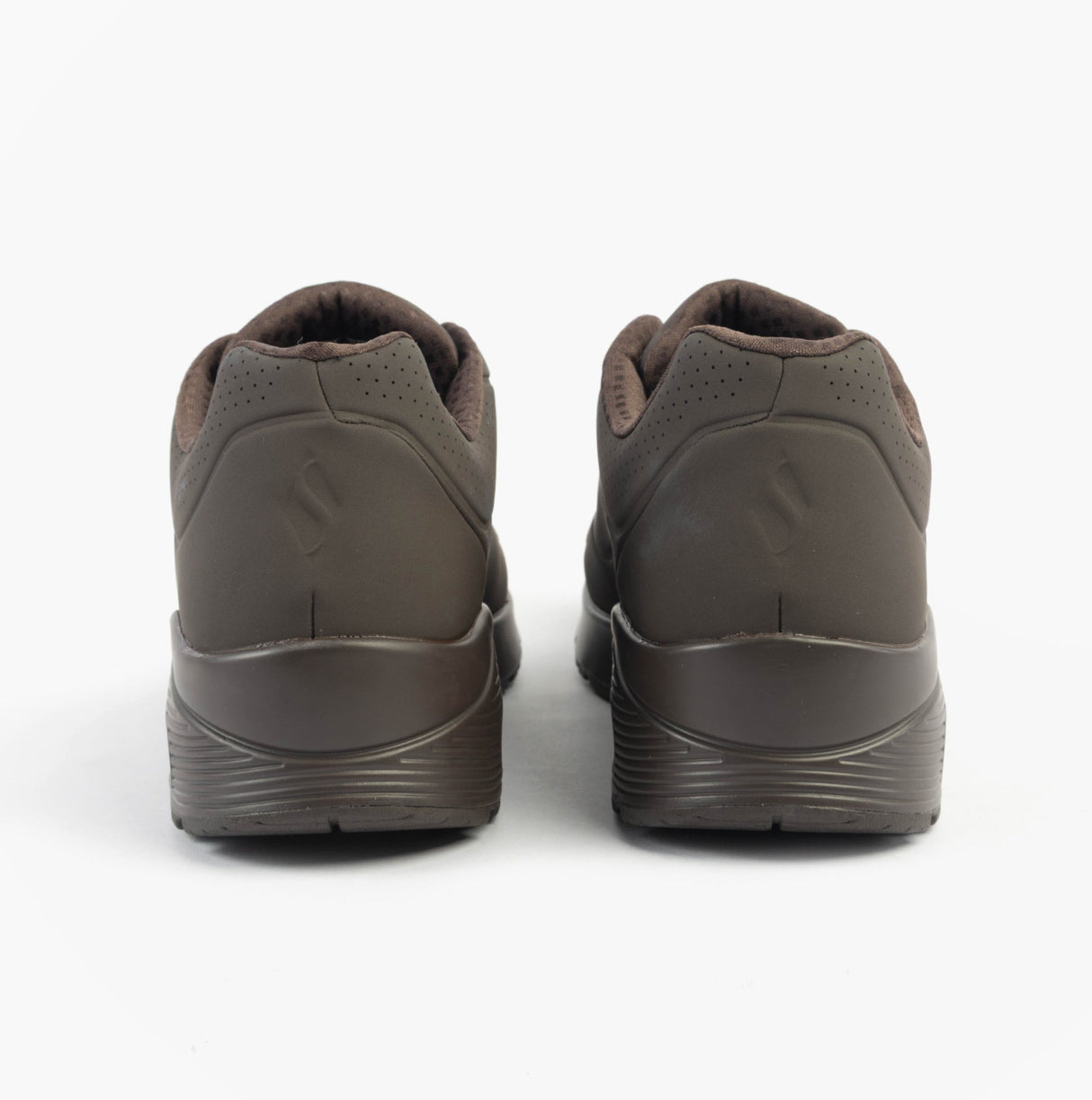 Skechers 52458/CHOC UNO - STAND ON AIR Mens Trainers Chocolate