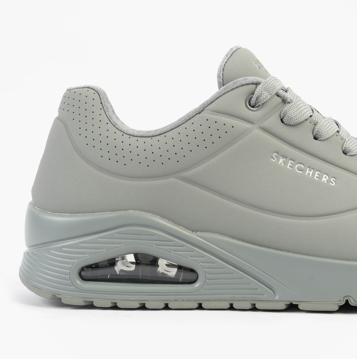 Skechers 52458/LTGY UNO - STAND ON AIR Mens Trainers Light Grey