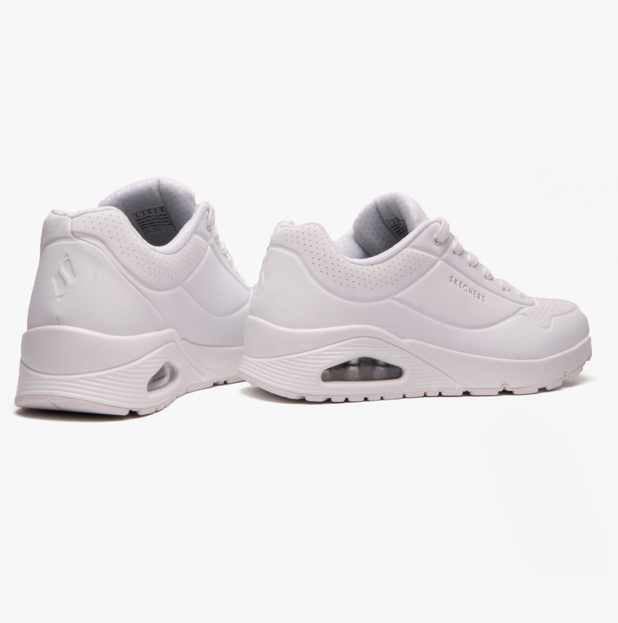 Skechers 52458/W UNO-STAND ON AIR Mens Trainers White