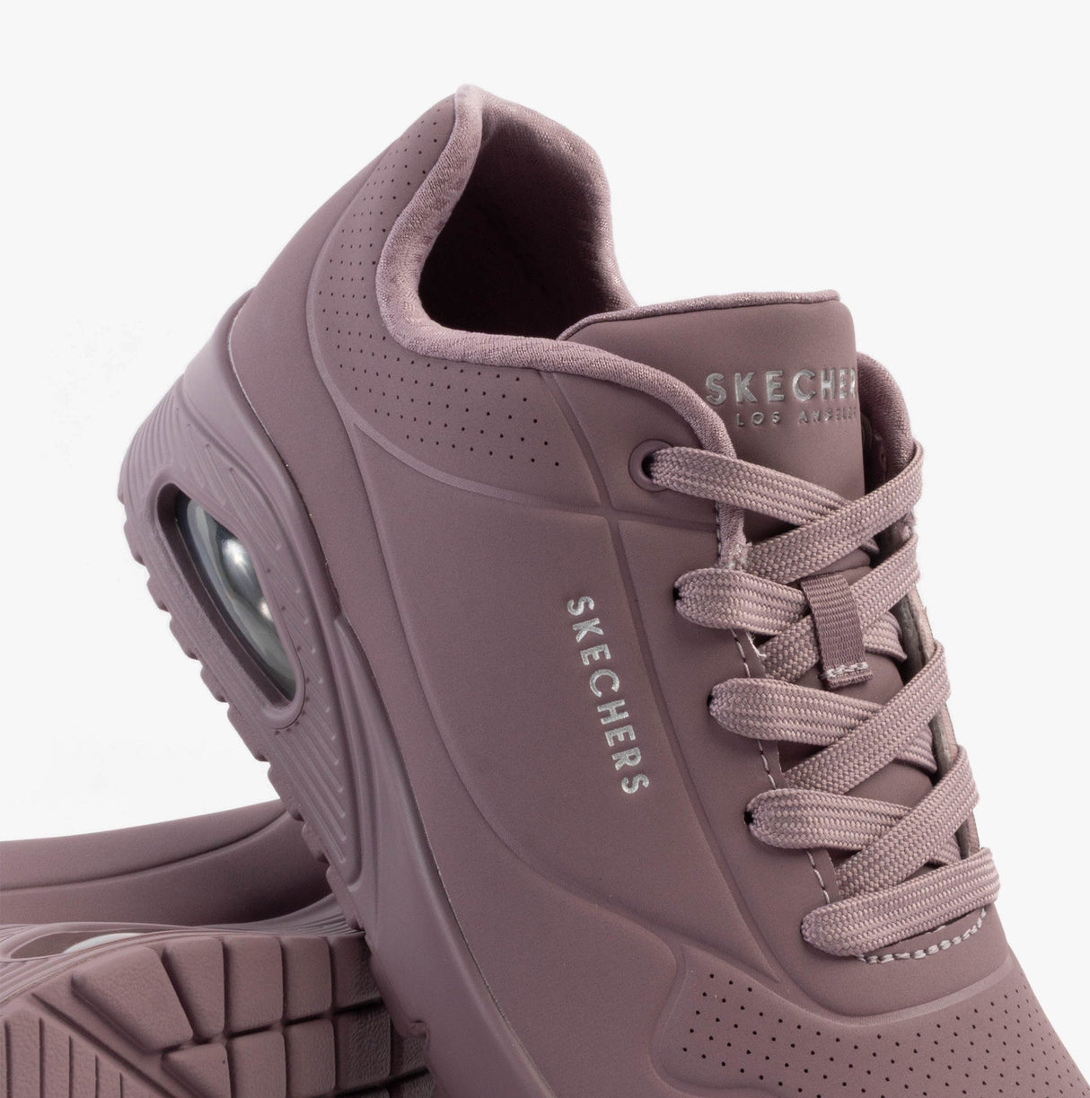 Skechers 73690/DKMV UNO - STAND ON AIR Womens Trainers Dark Mauve