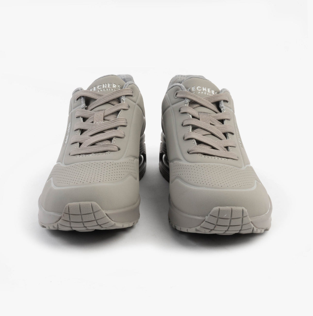 Skechers 73690/GRY UNO - STAND ON AIR Womens Trainers Grey/Light Blue