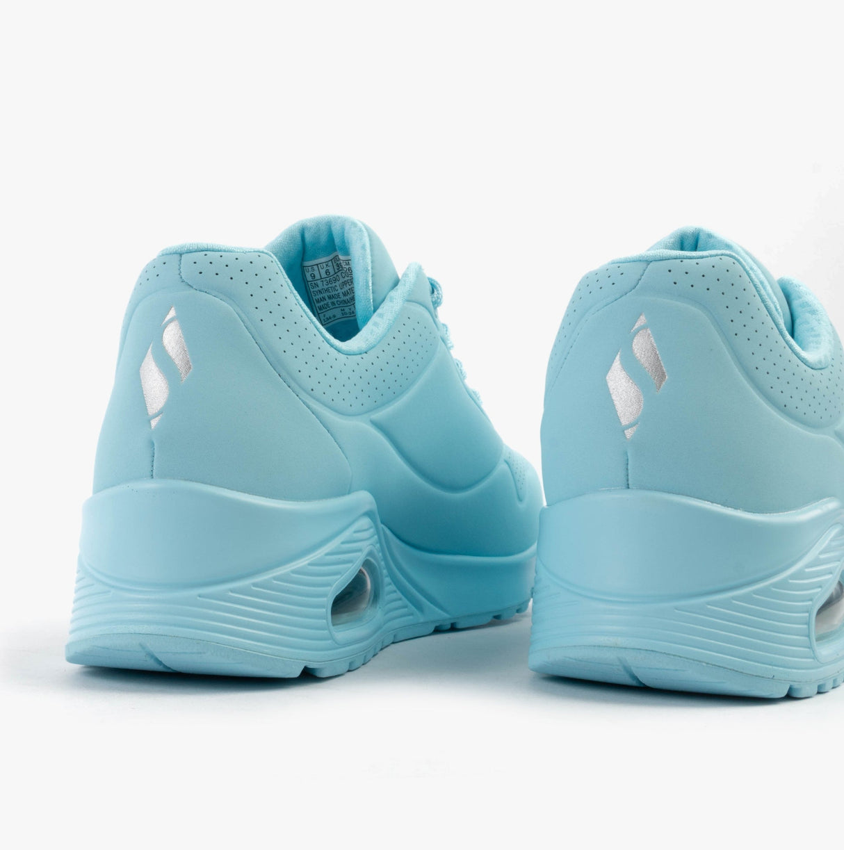 Skechers 73690/LTBL UNO - STAND ON AIR Womens Trainers Light Blue
