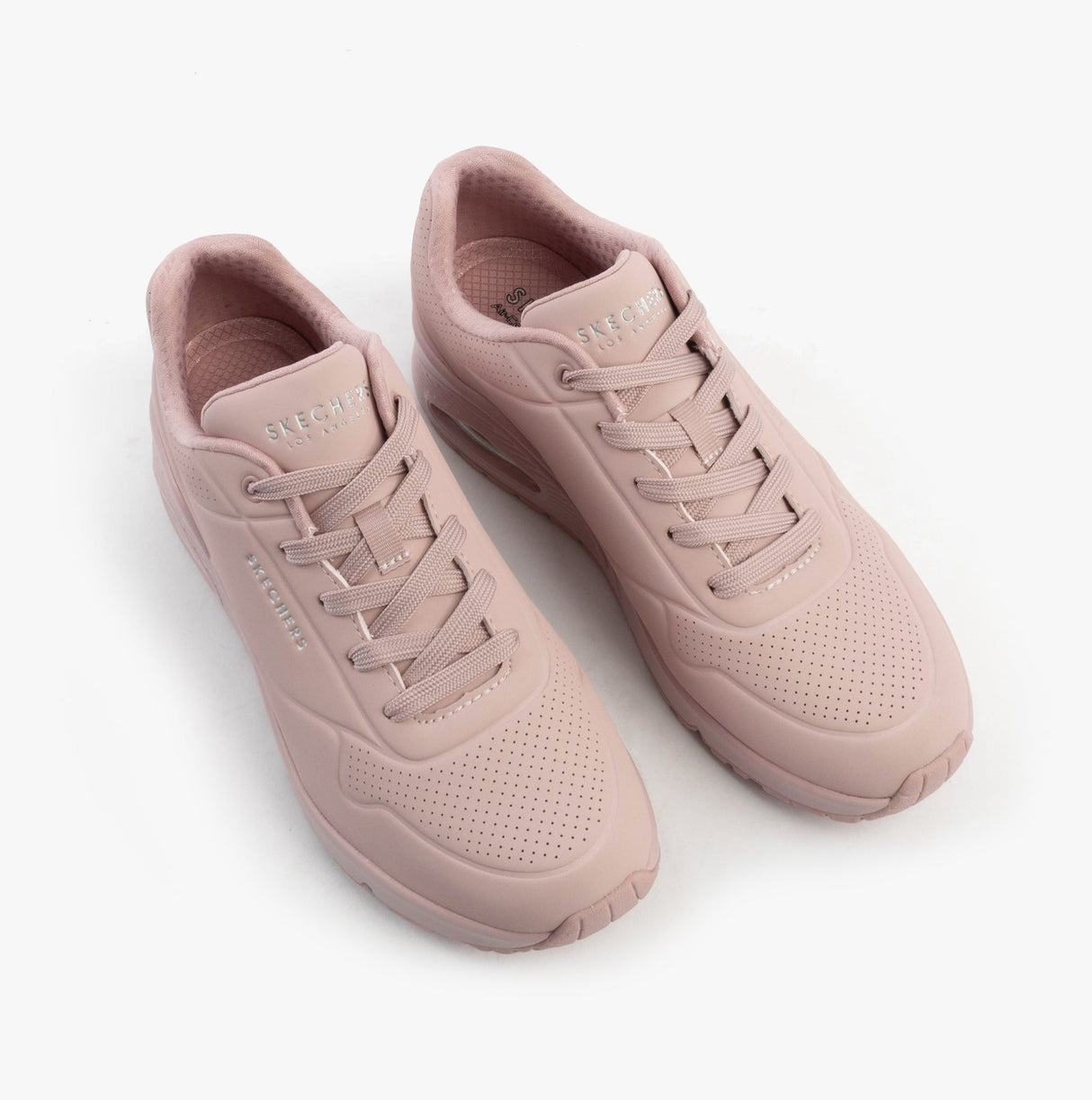 Skechers 73690/LTMV UNO - STAND ON AIR Womens Trainers Light Mauve