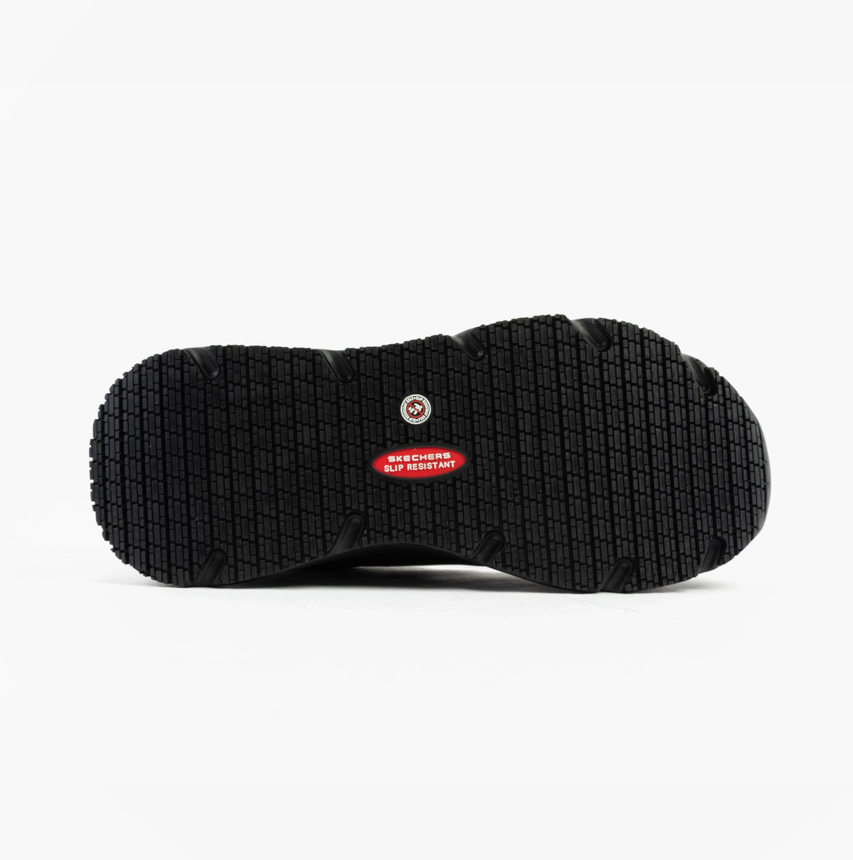 Skechers Work MAX CUSHIONING ELITE SR - KAJUS Womens Safety Trainers Black