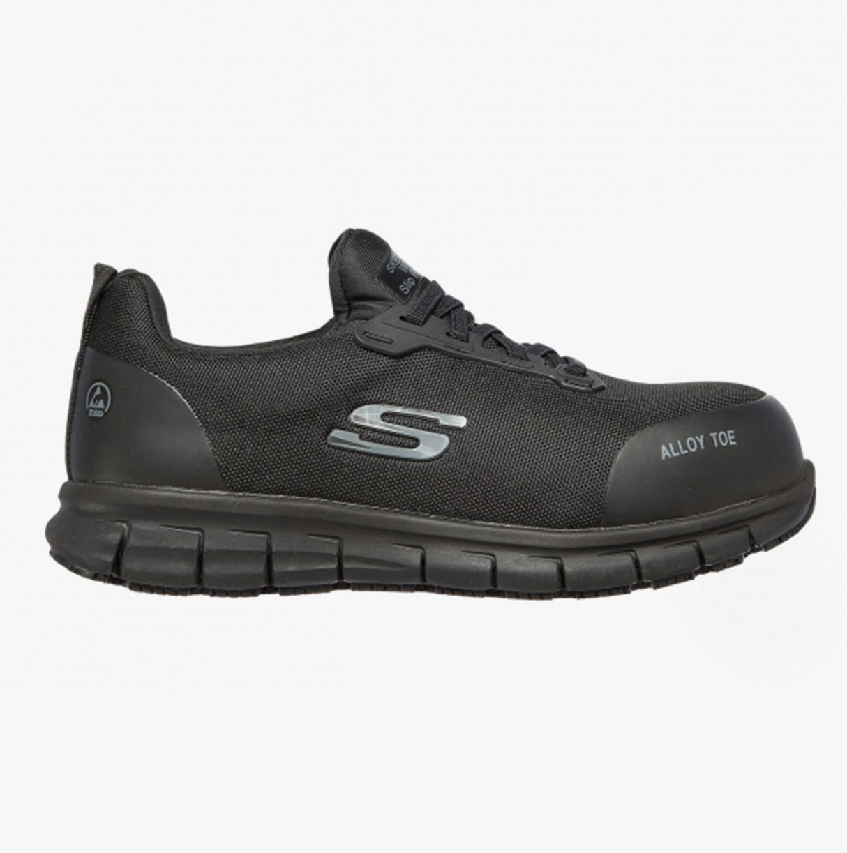 Skechers Work 108041EC SURE TRACK - JIXIE Womens Safety Trainers Black