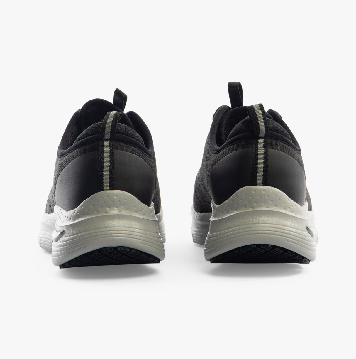 Skechers Work 108075EC ARCH FIT SR - EBINAL Womens Safety Trainers Black/Grey