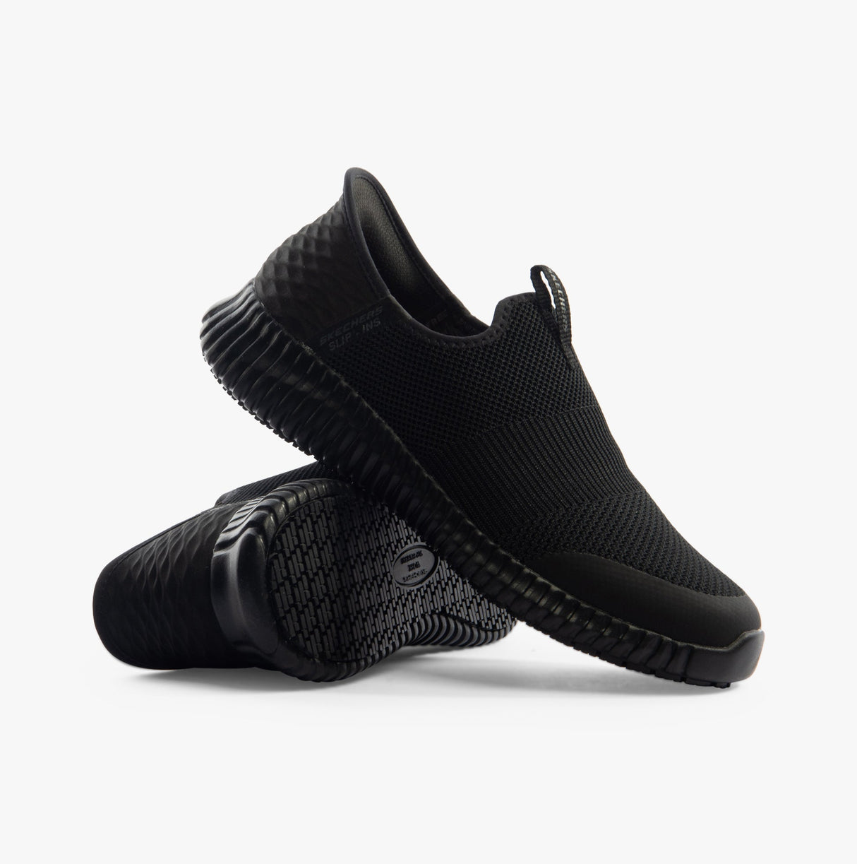 Skechers Work 108127EC CESSNOCK - GWYNEDD SR Womens Occupational Trainers Black