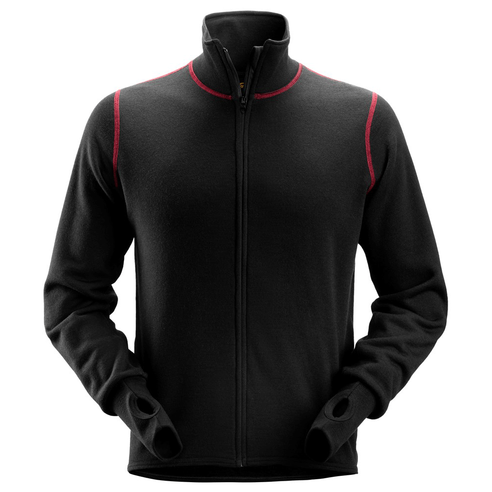 Snickers 1563 ProtecWork,Flame Retardant Arc Protection Wool Terry Jacket