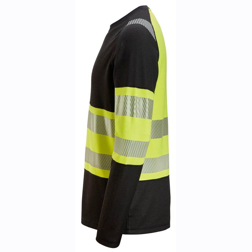 Snickers 2430 High-Vis Class 1 Long-Sleeve T-Shirt