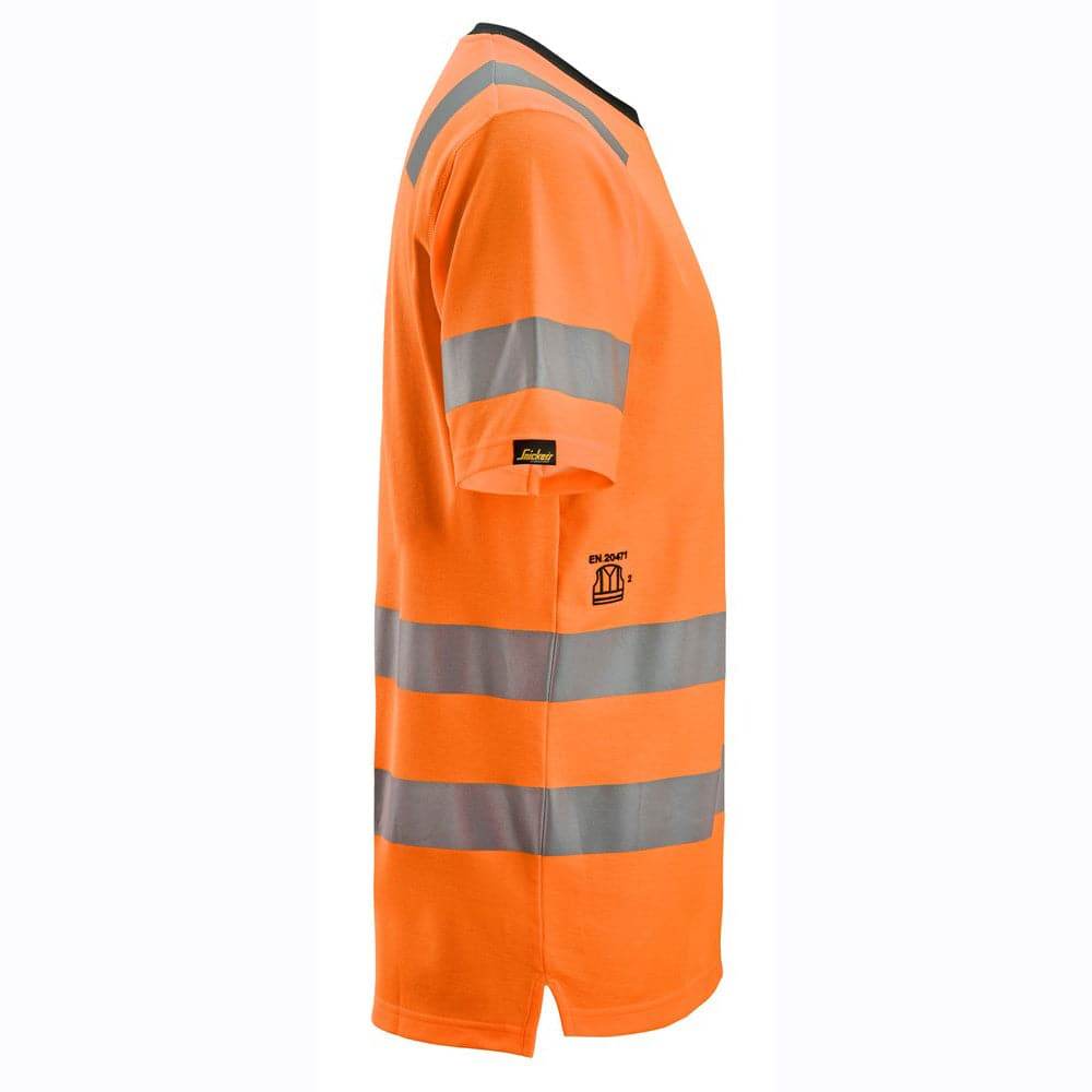 Snickers 2536 High-Vis Class 2 Hi-Vis T-Shirt