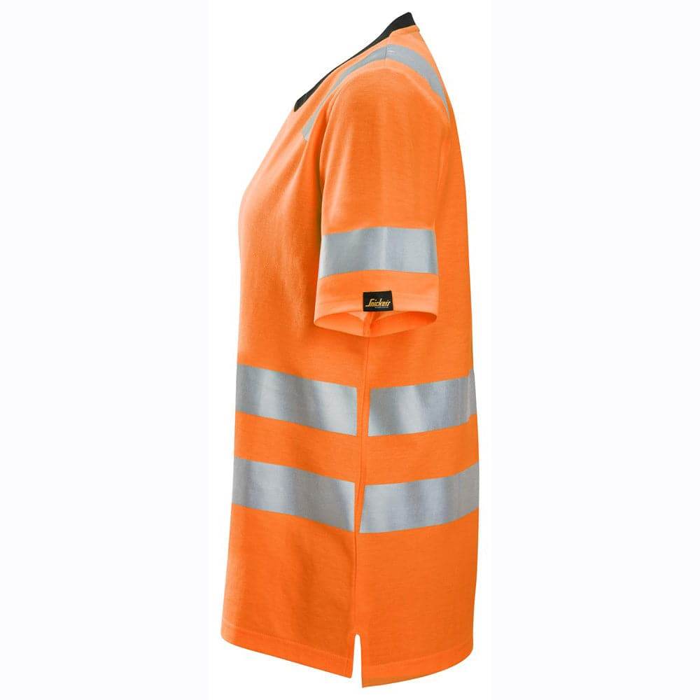 Snickers 2537 High-Vis Class 2 Women's Work T-Shirt