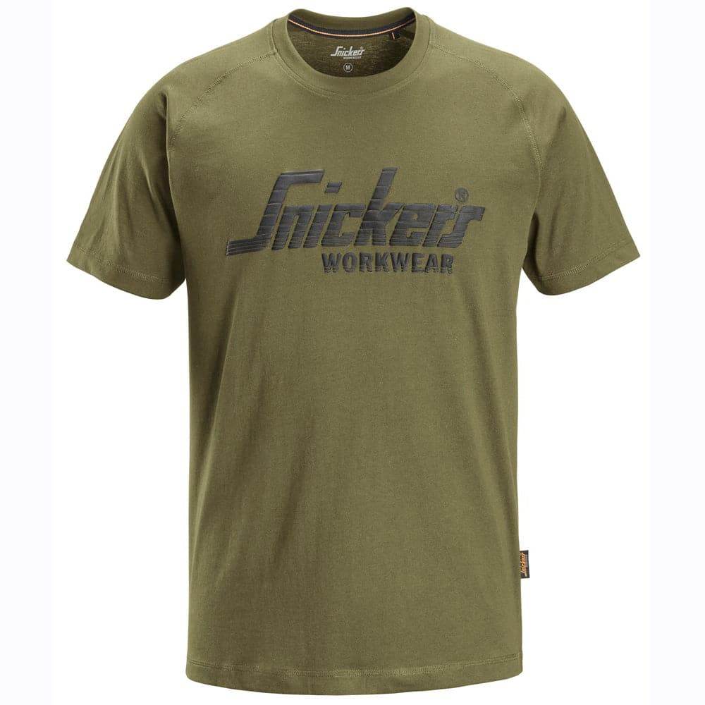 Snickers 2590 Short Sleeve Logo T-Shirt