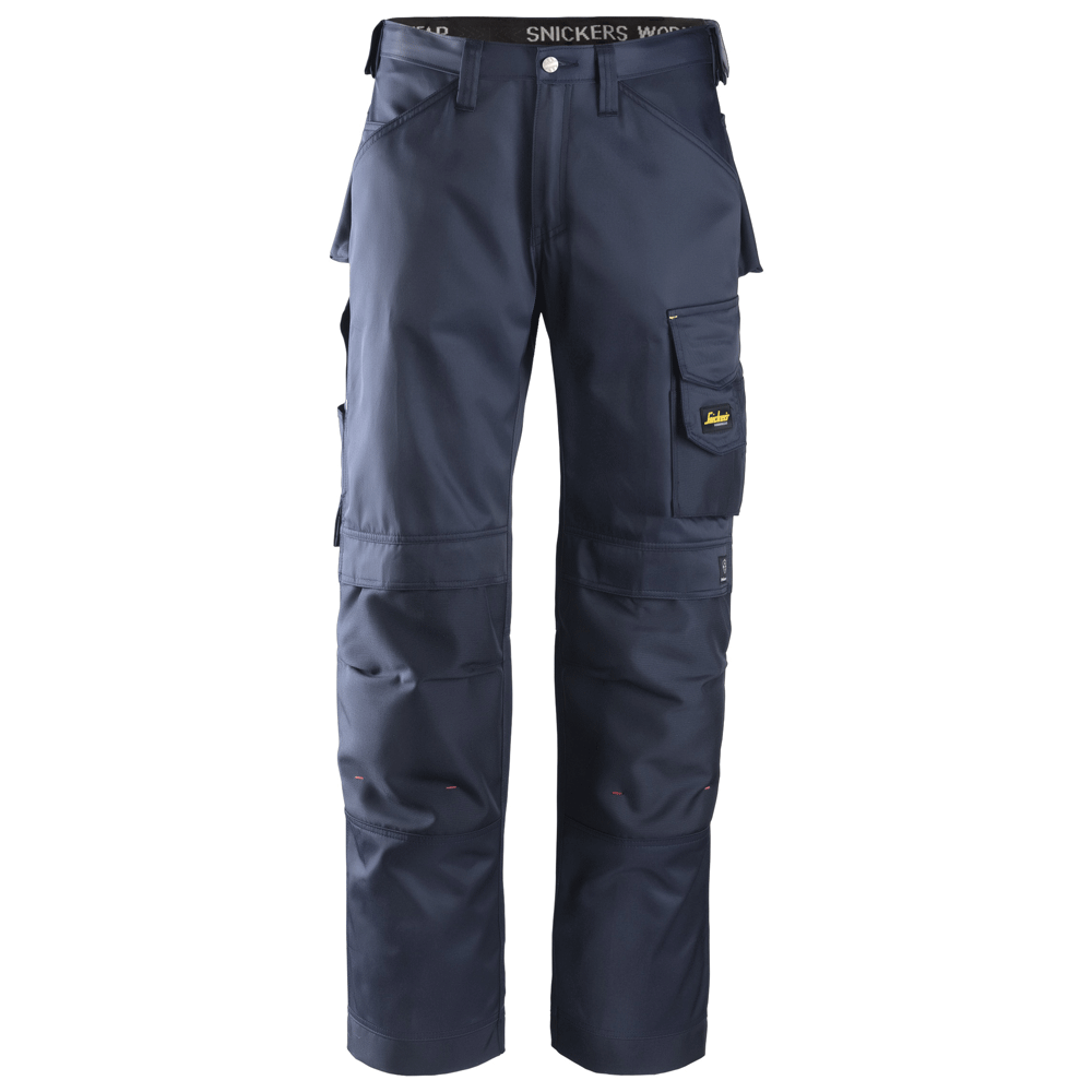 Snickers 3312 Craftsmen Trousers, DuraTwill Navy Blue 38" Waist, 32" Leg - Snickers Size 54