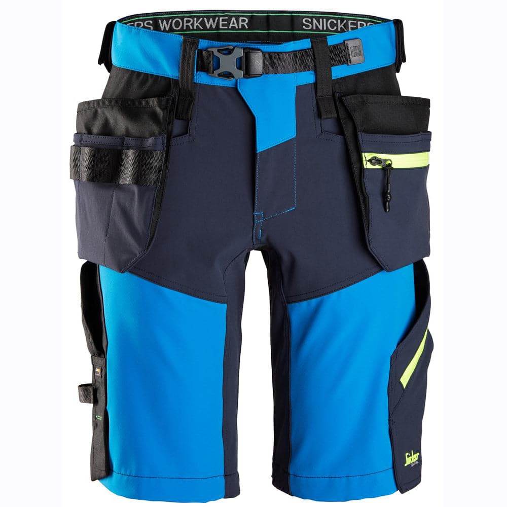 Snickers 6140 FlexiWork, Softshell Stretch Shorts+ Holster Pockets