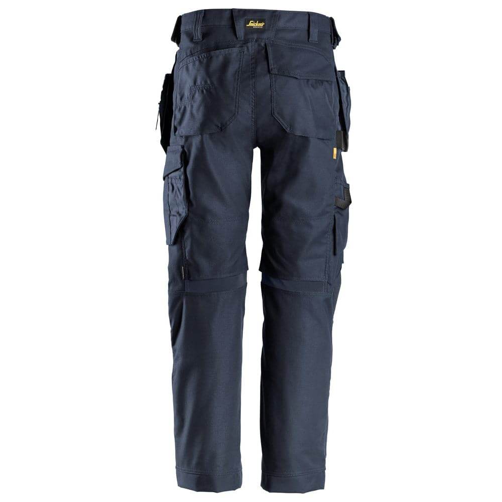 Snickers 6224 AllroundWork, Canvas+ Stretch Work Trousers+ Holster Pockets Navy