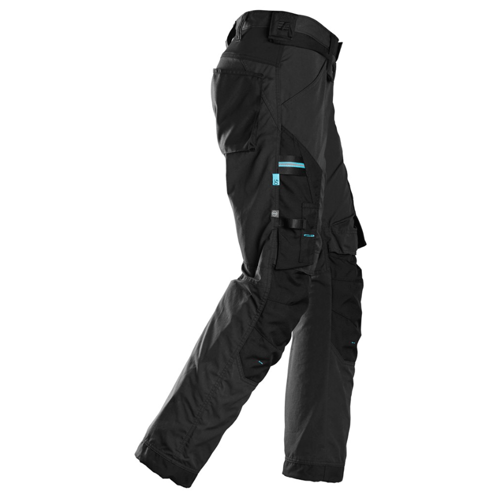 Snickers 6310 LiteWork, 37.5® Kneepad Work Trousers Black