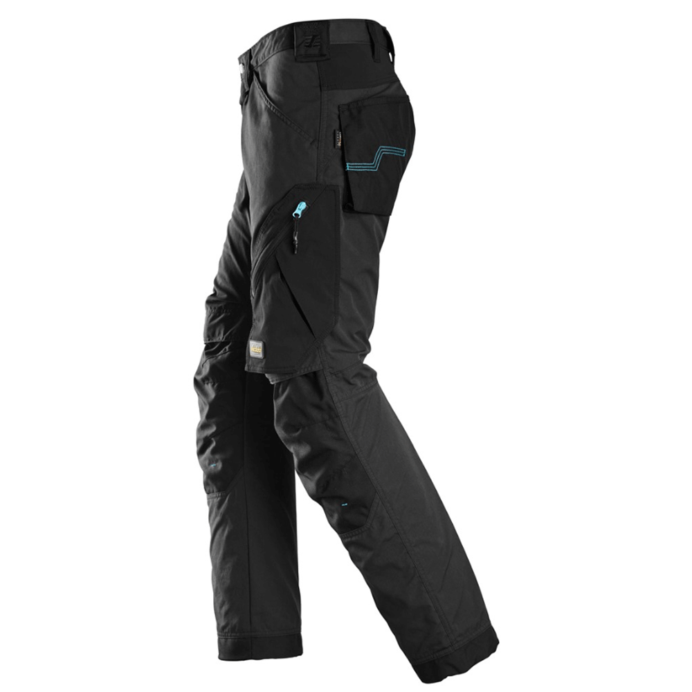 Snickers 6310 LiteWork, 37.5® Kneepad Work Trousers Black