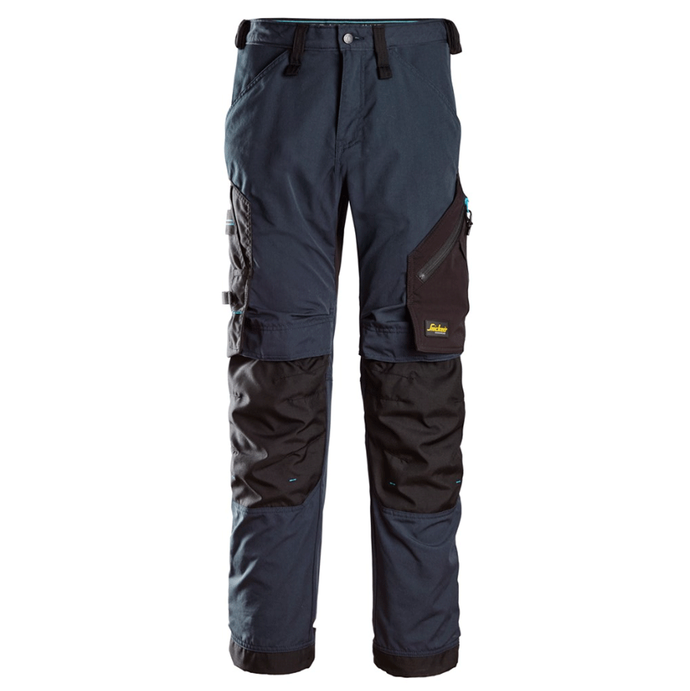 Snickers 6310 LiteWork, 37.5® Kneepad Work Trousers Navy Blue