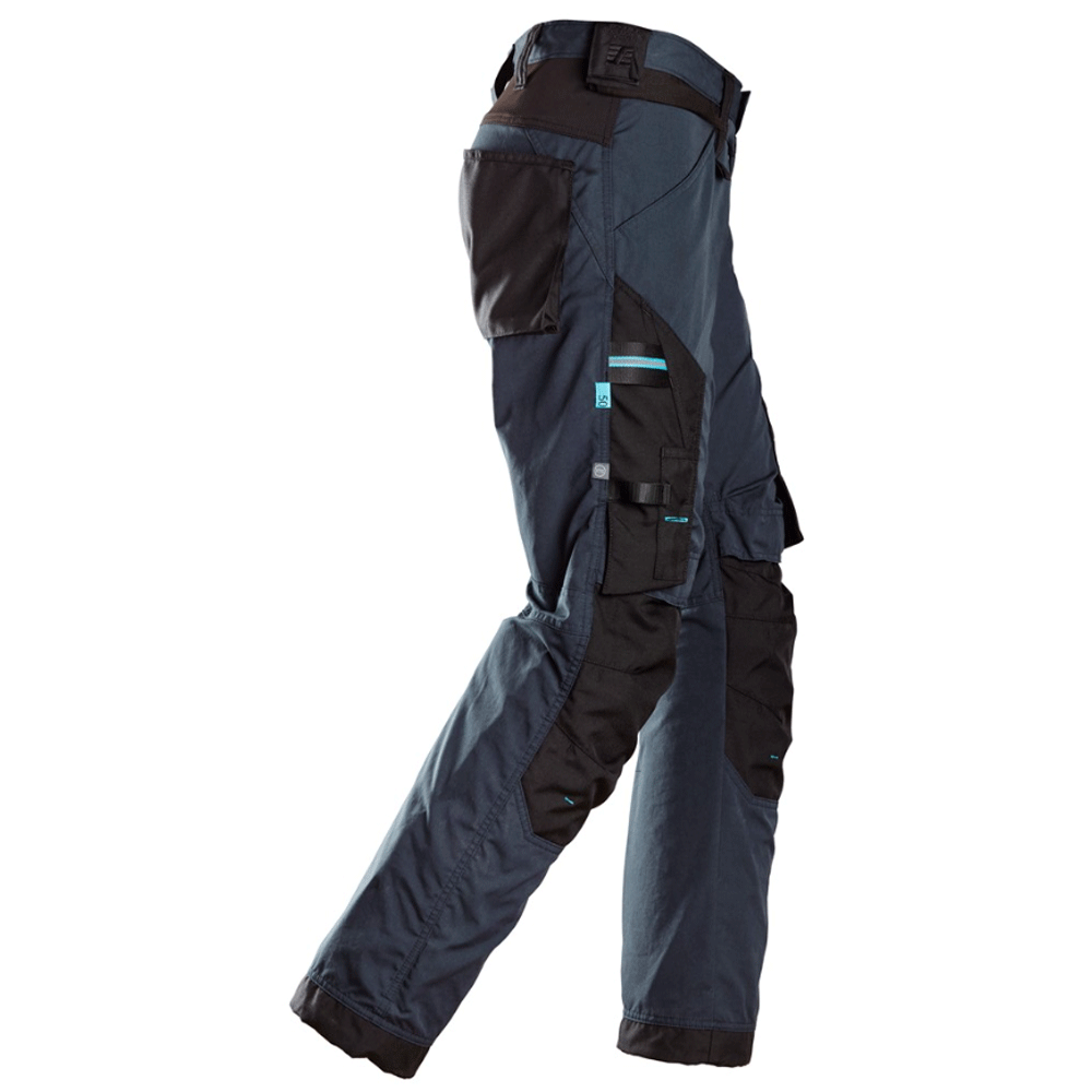 Snickers 6310 LiteWork, 37.5® Kneepad Work Trousers Navy Blue