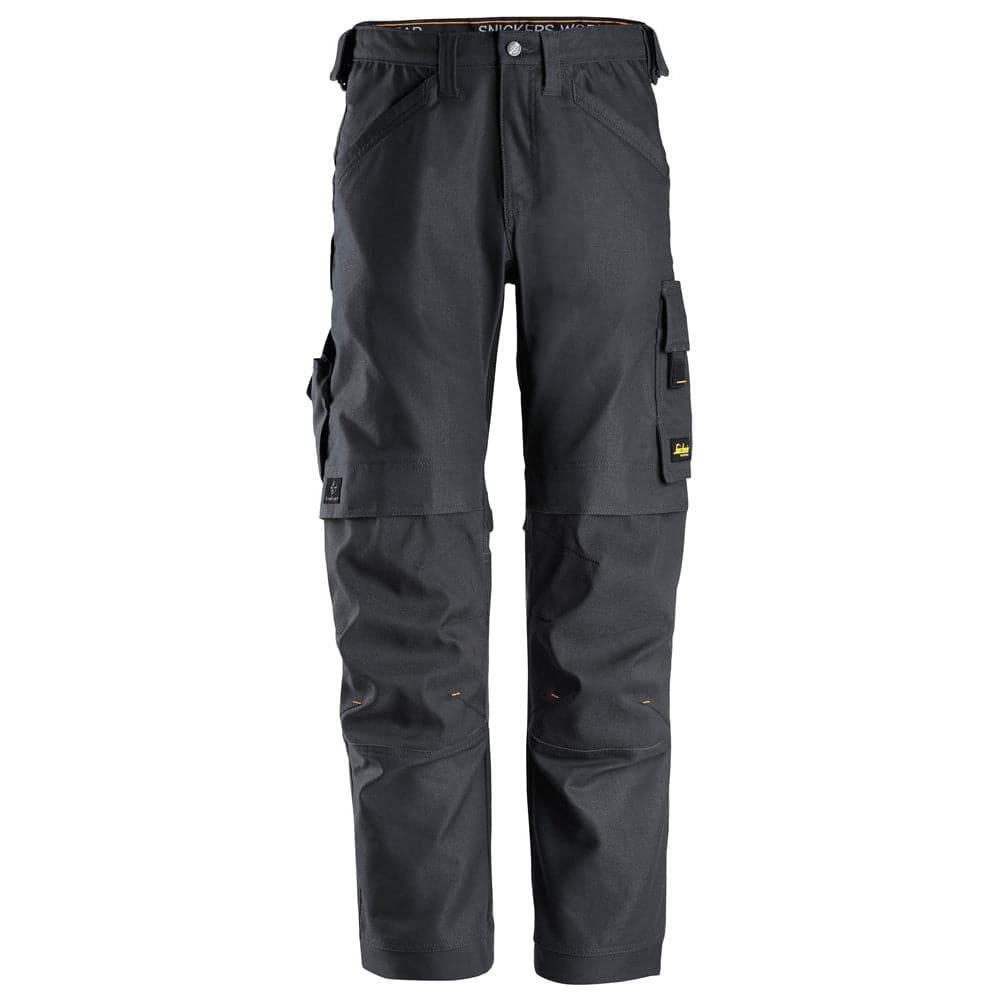 Snickers 6324 AllroundWork, Canvas+ Stretch Work Trousers+ Steel Grey