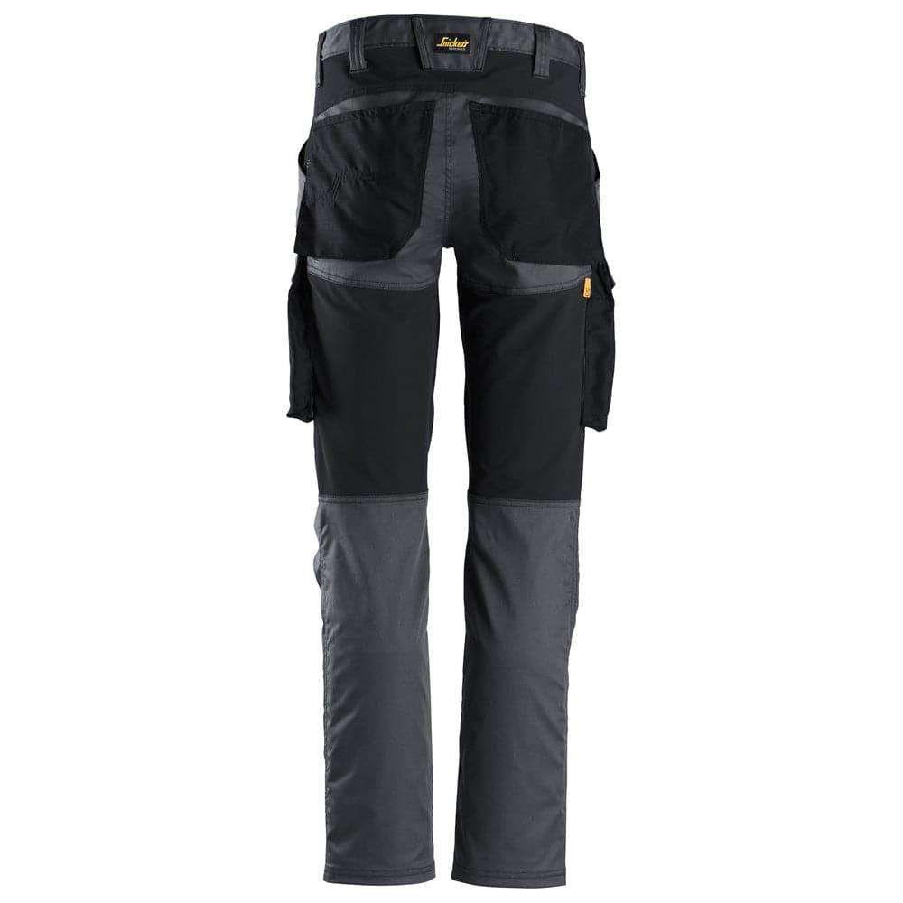 Snickers 6803 AllroundWork, Stretch Trousers without Knee Pockets Steel Grey